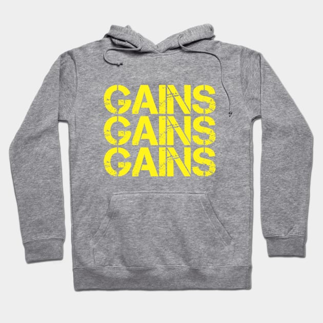 Gains x 3 Hoodie by Live Together